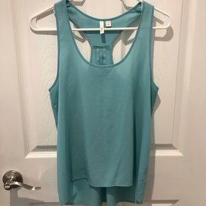 Frenchi Razor Back Blue Shirt